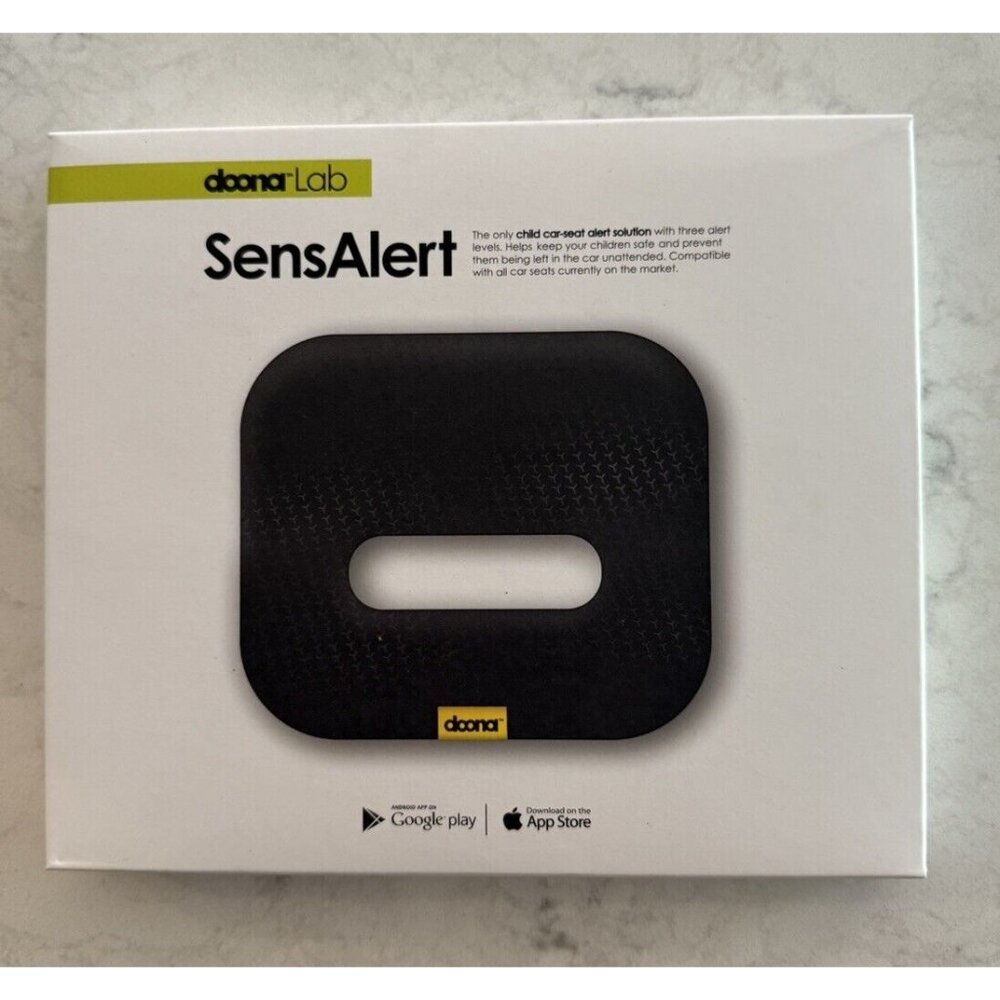 Doona Lab SensAlert | Child Car-Seat Safety Alert Solution NEW IN BOX